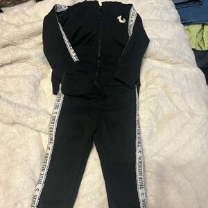 True Religion Black Tracksuit for babies